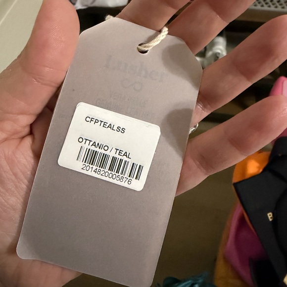 Lusher leather turquoise hobo bag - Picture 9 of 9